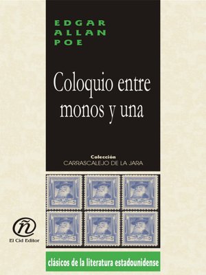 cover image of Coloquio Entre Monos y Una